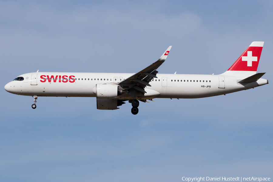 Swiss International Airlines Airbus A321-271NX (HB-JPB) | Photo 528994