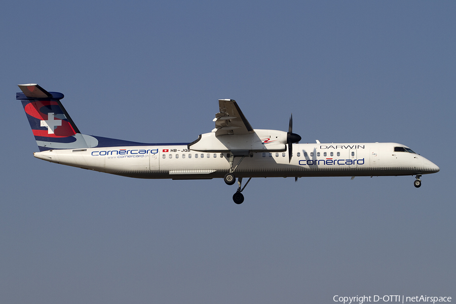 Darwin Airline Bombardier DHC-8-402Q (HB-JQB) | Photo 376330