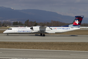 Darwin Airline Bombardier DHC-8-402Q (HB-JQB) at  Geneva - International, Switzerland