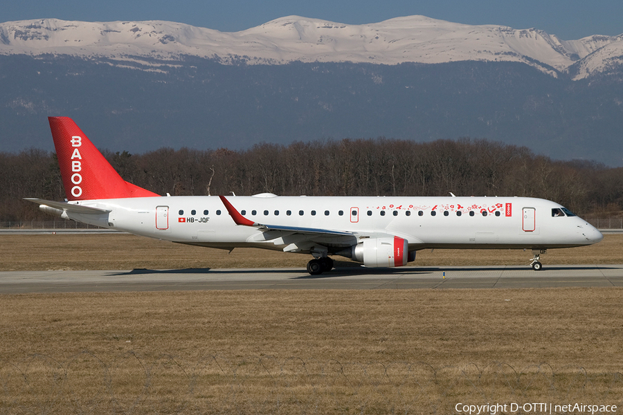 Flybaboo Embraer ERJ-190LR (ERJ-190-100LR) (HB-JQF) | Photo 272178