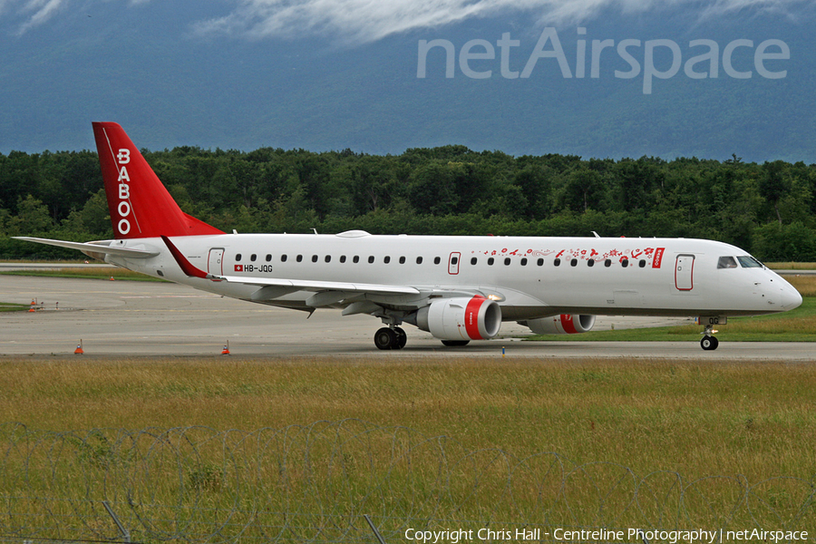 Flybaboo Embraer ERJ-190LR (ERJ-190-100LR) (HB-JQG) | Photo 105254