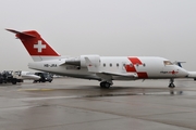 REGA - Swiss Air Rescue Bombardier CL-600-2B16 Challenger 604 (HB-JRA) at  Cologne/Bonn, Germany