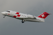 REGA - Swiss Air Rescue Bombardier CL-600-2B16 Challenger 604 (HB-JRA) at  Dusseldorf - International, Germany