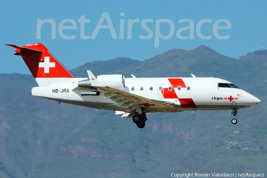 REGA - Swiss Air Rescue Bombardier CL-600-2B16 Challenger 604 (HB-JRA) | Photo 336966