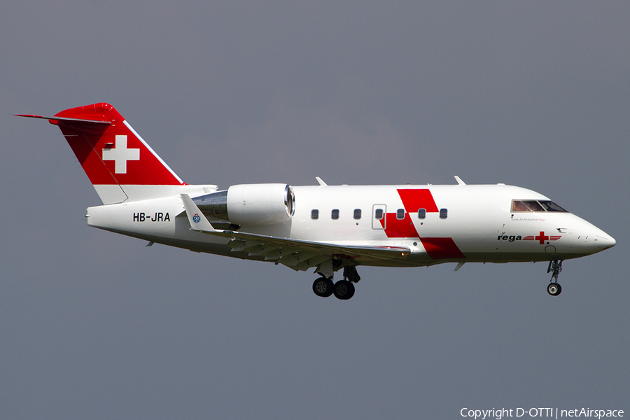 REGA - Swiss Air Rescue Bombardier CL-600-2B16 Challenger 604 (HB-JRA) | Photo 351661