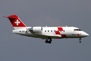 REGA - Swiss Air Rescue Bombardier CL-600-2B16 Challenger 604 (HB-JRA) at  Zurich - Kloten, Switzerland