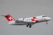REGA - Swiss Air Rescue Bombardier CL-600-2B16 Challenger 604 (HB-JRB) at  Alicante - El Altet, Spain