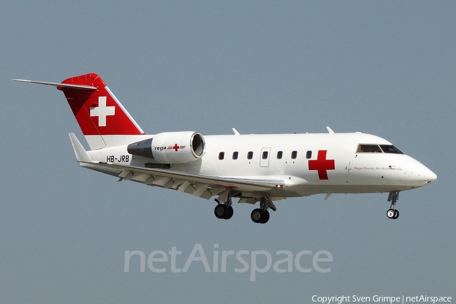 REGA - Swiss Air Rescue Bombardier CL-600-2B16 Challenger 604 (HB-JRB) | Photo 35876