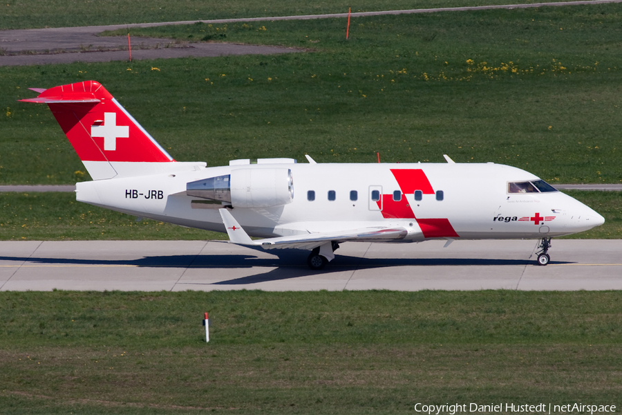 REGA - Swiss Air Rescue Bombardier CL-600-2B16 Challenger 604 (HB-JRB) | Photo 421586