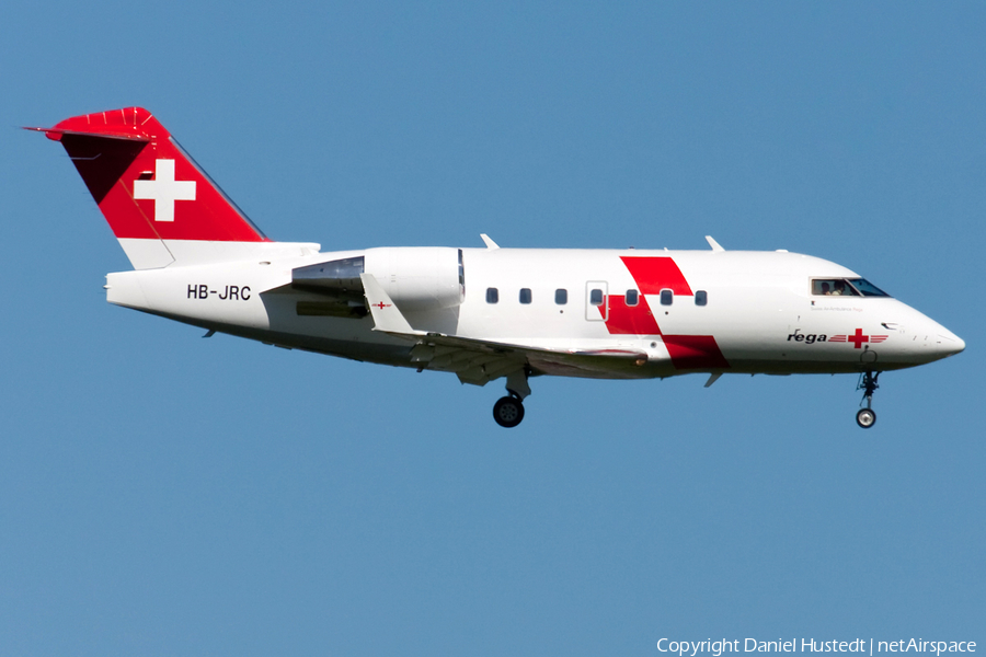 REGA - Swiss Air Rescue Bombardier CL-600-2B16 Challenger 604 (HB-JRC) | Photo 479211