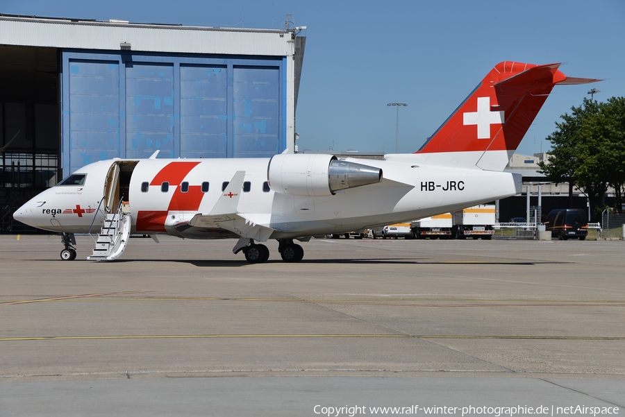 REGA - Swiss Air Rescue Bombardier CL-600-2B16 Challenger 604 (HB-JRC) | Photo 402029