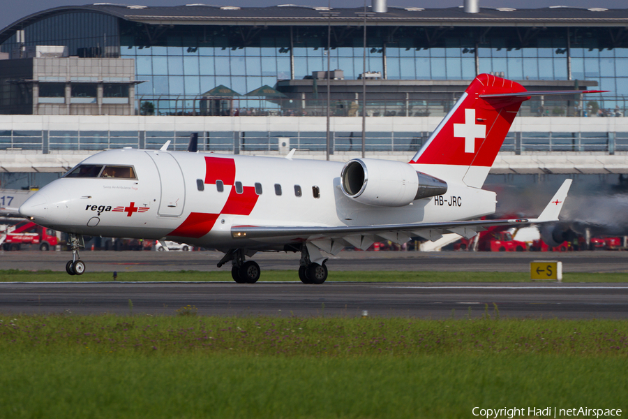 REGA - Swiss Air Rescue Bombardier CL-600-2B16 Challenger 604 (HB-JRC) | Photo 82955
