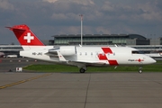 REGA - Swiss Air Rescue Bombardier CL-600-2B16 Challenger 604 (HB-JRC) at  Hamburg - Fuhlsbuettel (Helmut Schmidt), Germany