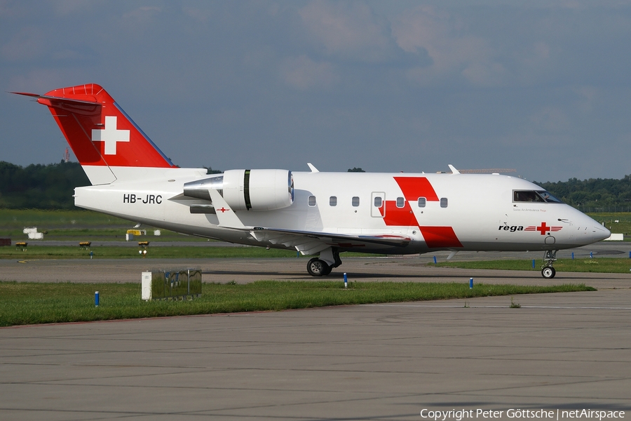 REGA - Swiss Air Rescue Bombardier CL-600-2B16 Challenger 604 (HB-JRC) | Photo 83185