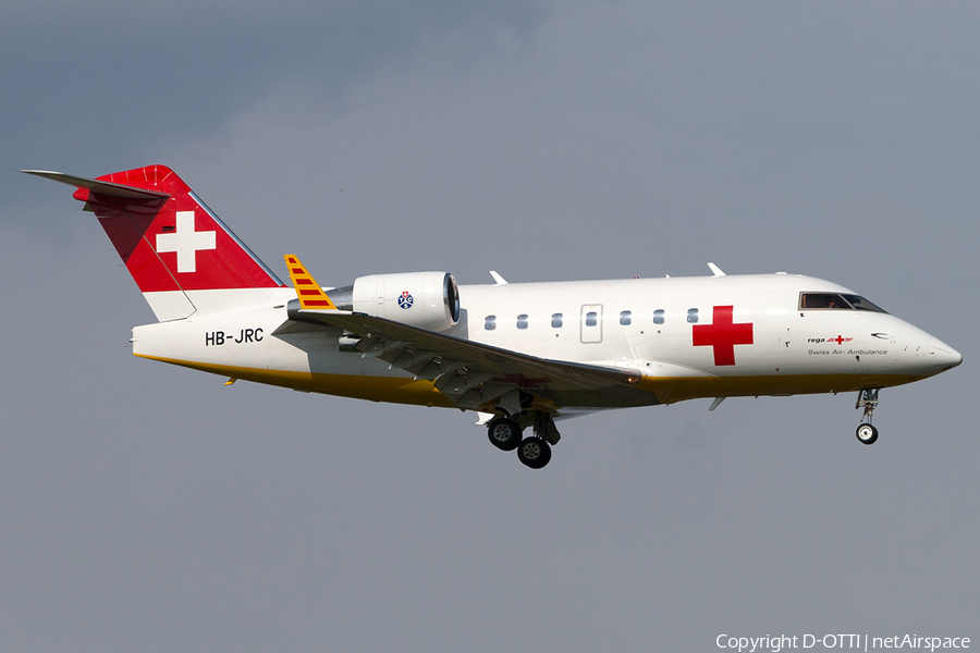 REGA - Swiss Air Rescue Bombardier CL-600-2B16 Challenger 604 (HB-JRC) | Photo 197474