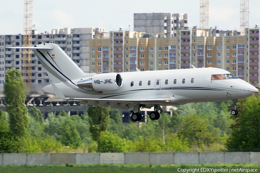 Execujet Europe Bombardier CL-600-2B16 Challenger 605 (HB-JRE) | Photo 277264