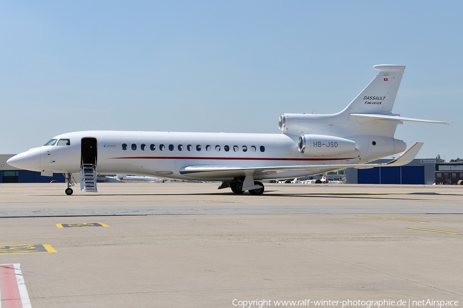 (Private) Dassault Falcon 8X (HB-JSD) | Photo 410109