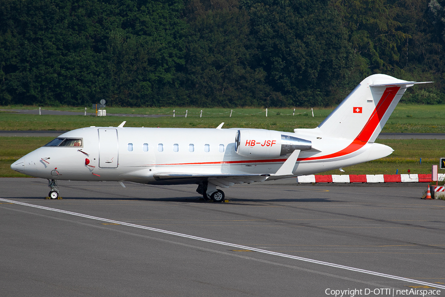 (Private) Bombardier CL-600-2B16 Challenger 650 (HB-JSF) | Photo 345503