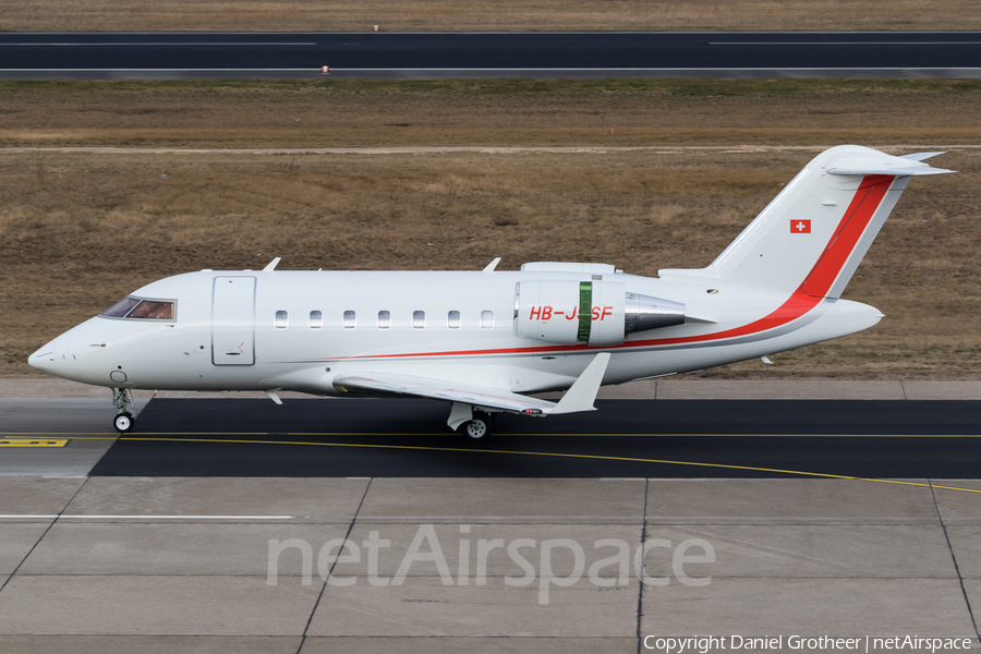 (Private) Bombardier CL-600-2B16 Challenger 650 (HB-JSF) | Photo 222620