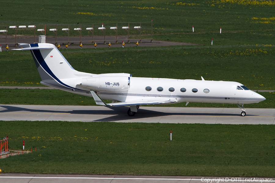 Swiss Jet Gulfstream G-IV-X (G450) (HB-JUS) | Photo 353673