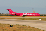 Helvetic Airways Fokker 100 (HB-JVB) at  Faro - International, Portugal