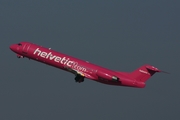 Helvetic Airways Fokker 100 (HB-JVB) at  Zurich - Kloten, Switzerland