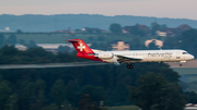 Helvetic Airways Fokker 100 (HB-JVC) at  Zurich - Kloten, Switzerland