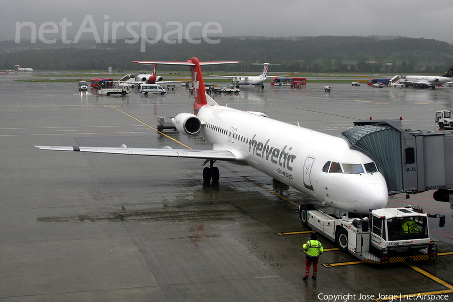 Helvetic Airways Fokker 100 (HB-JVC) | Photo 442242