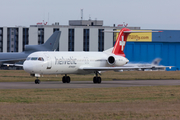 Helvetic Airways Fokker 100 (HB-JVC) at  Hannover - Langenhagen, Germany