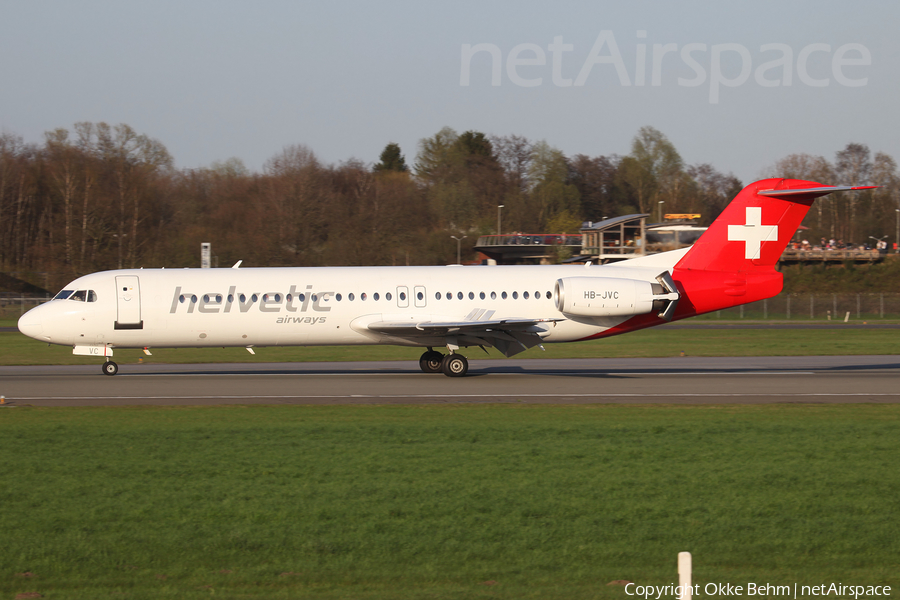 Helvetic Airways Fokker 100 (HB-JVC) | Photo 238664