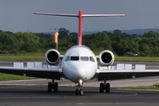 Helvetic Airways Fokker 100 (HB-JVC) at  Manchester - International (Ringway), United Kingdom