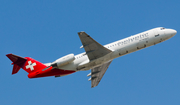 Helvetic Airways Fokker 100 (HB-JVC) at  Munich, Germany