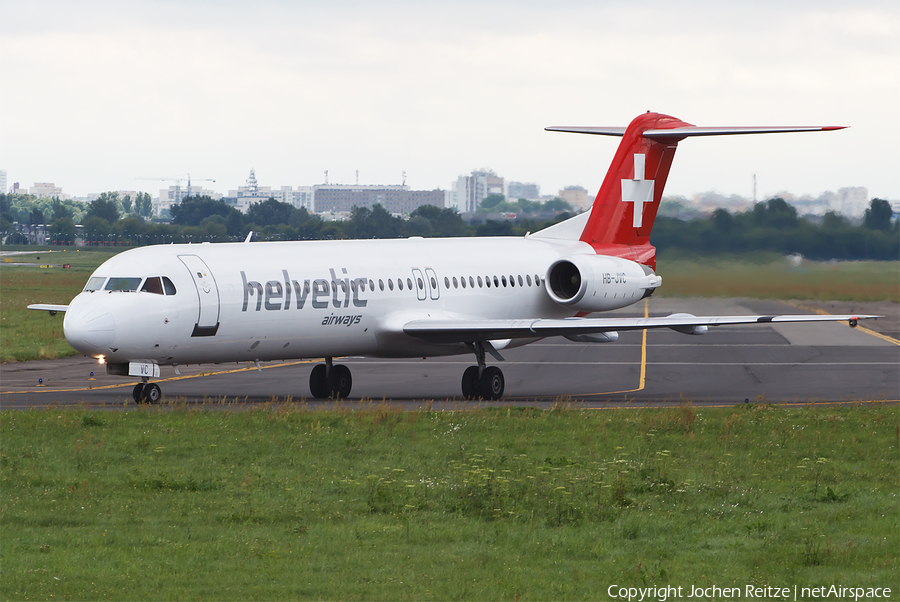 Helvetic Airways Fokker 100 (HB-JVC) | Photo 29268