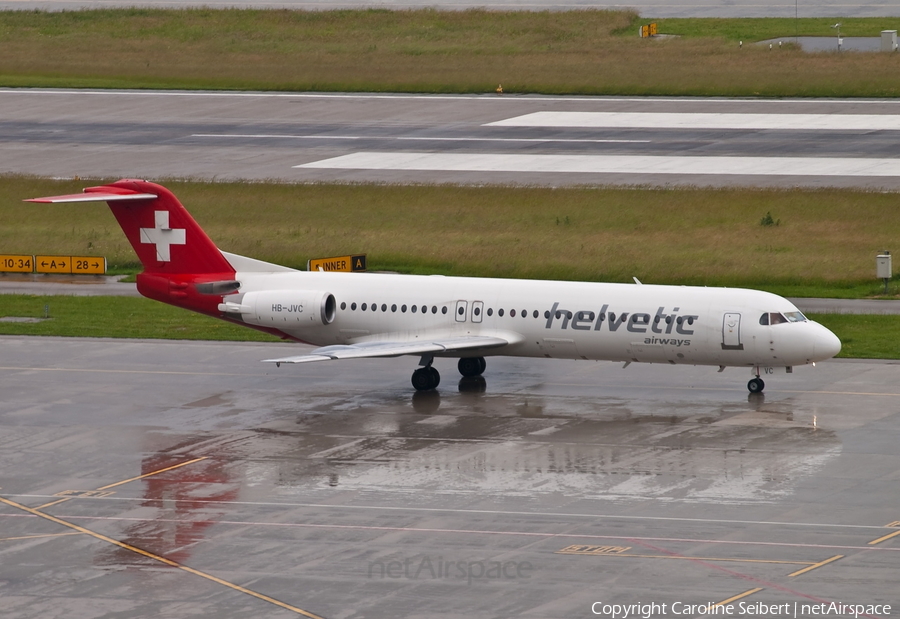 Helvetic Airways Fokker 100 (HB-JVC) | Photo 178613