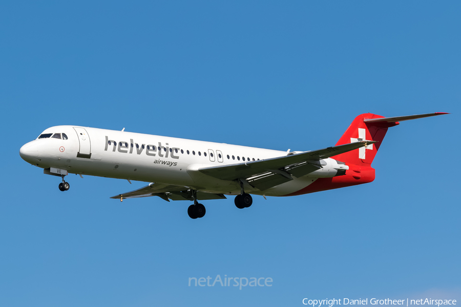 Helvetic Airways Fokker 100 (HB-JVE) | Photo 106558