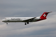 Helvetic Airways Fokker 100 (HB-JVE) at  Hannover - Langenhagen, Germany