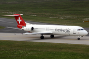 Helvetic Airways Fokker 100 (HB-JVE) at  Hannover - Langenhagen, Germany