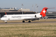 Helvetic Airways Fokker 100 (HB-JVE) at  Hannover - Langenhagen, Germany