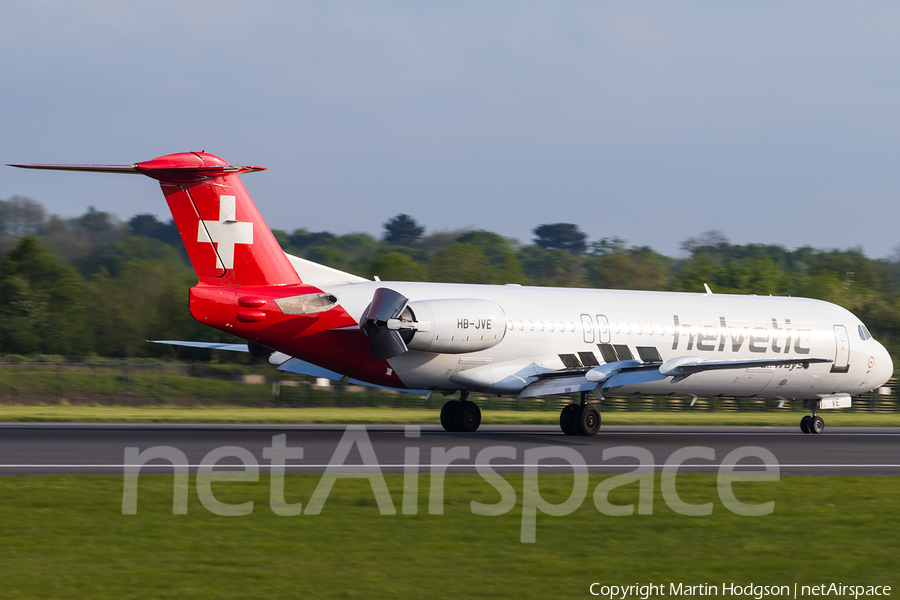 Helvetic Airways Fokker 100 (HB-JVE) | Photo 108566