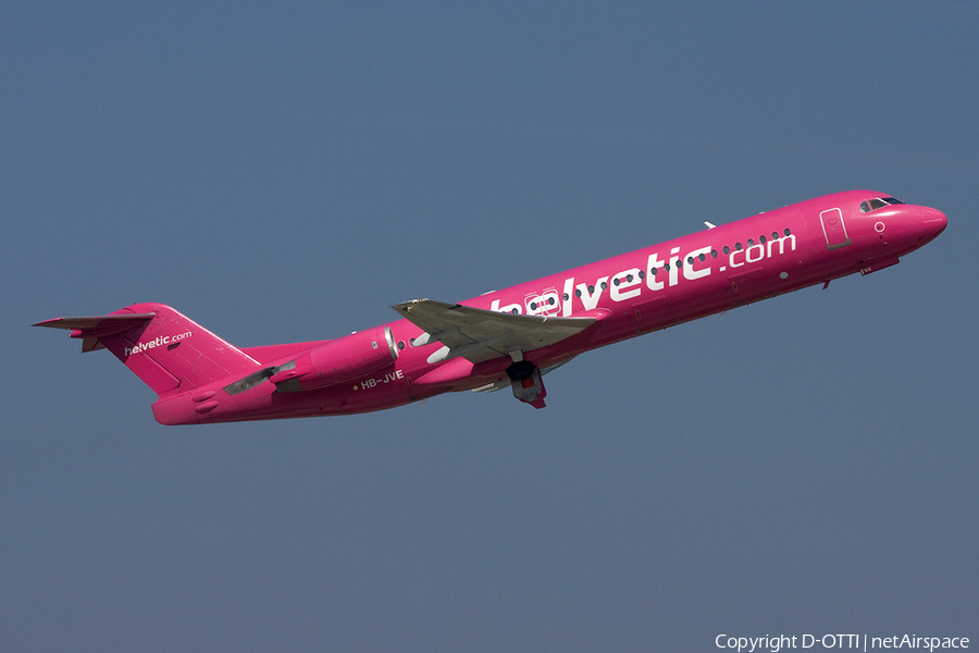 Helvetic Airways Fokker 100 (HB-JVE) | Photo 269180