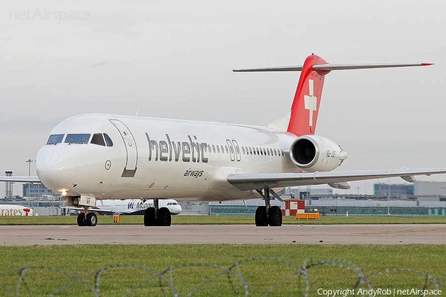 Helvetic Airways Fokker 100 (HB-JVF) | Photo 381730