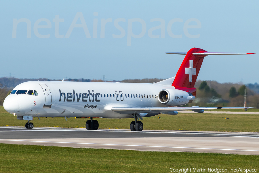 Helvetic Airways Fokker 100 (HB-JVF) | Photo 106032