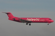 Helvetic Airways Fokker 100 (HB-JVG) at  Zurich - Kloten, Switzerland