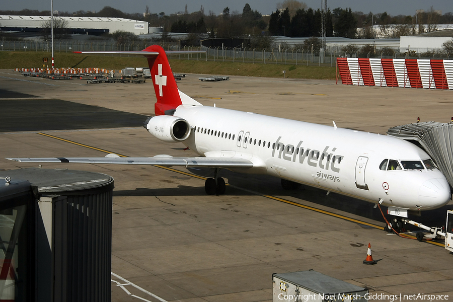 Helvetic Airways Fokker 100 (HB-JVG) | Photo 4007