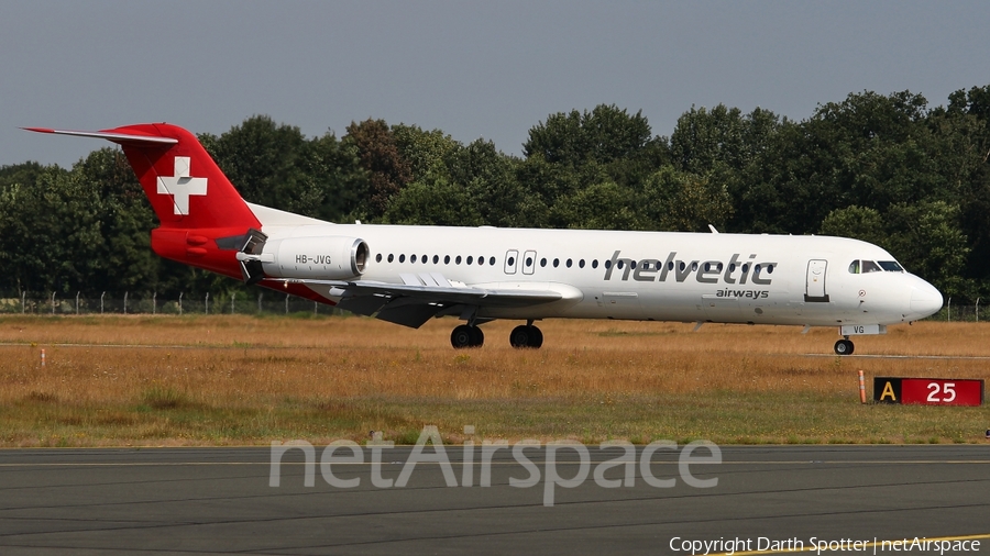 Helvetic Airways Fokker 100 (HB-JVG) | Photo 218561
