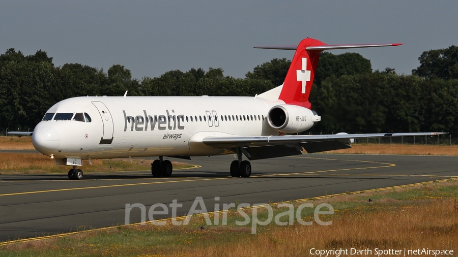 Helvetic Airways Fokker 100 (HB-JVG) | Photo 218562