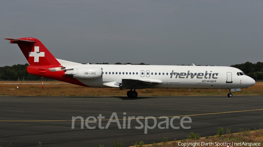 Helvetic Airways Fokker 100 (HB-JVG) | Photo 218565
