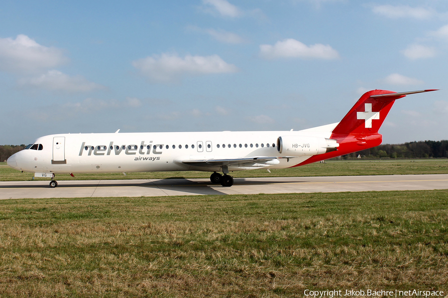 Helvetic Airways Fokker 100 (HB-JVG) | Photo 154085