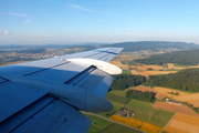 Helvetic Airways Fokker 100 (HB-JVG) at  In Flight, Switzerland