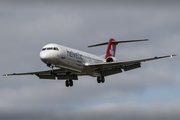 Helvetic Airways Fokker 100 (HB-JVG) at  London - Heathrow, United Kingdom